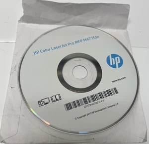 HP Color Laserjet M477FDN Star Up Disk Software - Picture 1 of 1