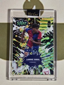 2024 Wild Card Splat Lamine Yamal 2/2 🔥 Rookie 🔥 National Exclusive - Picture 1 of 2