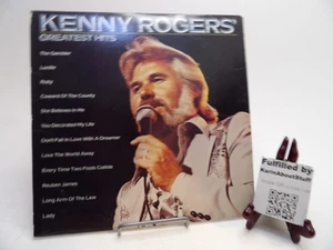Vtg Kenny Rogers Greatest Hits 1980 Vinyl LP Record Album Country Music Gatefold - Imagen 1 de 7