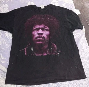 Vintage Jimi Hendrix Winterland 1994 Purple Print Single Stitch T Shirt X Large - Picture 1 of 10