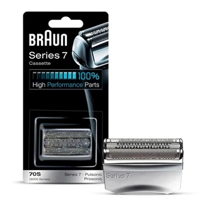 NEW Braun Series 7 70S Electric Shaver Head Replacement Cassette – Silver - Picture 1 of 1