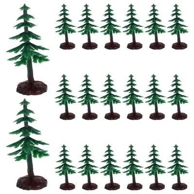  20 Pcs Miniatur Tannenbaum Mini-Weihnachtsbäume Miniatur-Weihnachtsbaum - Bild 1 von 4