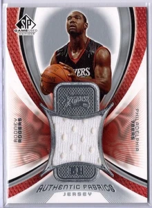 2005-06 SP Game Used Basketball Rodney Rodgers Player Worn Jersey Card - Bild 1 von 2