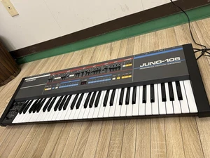 Roland Juno-106 Analog Synthesizer Vintage  keyboard instrument Working JP - Picture 1 of 7