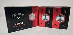 Nuevas pelotas de golf Callaway Hex Diablo blancas, 1 docena - nuevas - Imagen 1 de 6