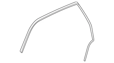 正品通用 Weatherstrip Asm-Frt & Rr S/D Upra Aux 20789464 — 第 1/2 张图片