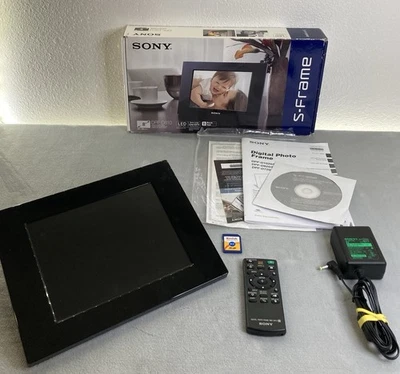 Sony S-Frame DPF-D810 LED Backlight 800 X 600 Pixels 8" Photo Display With Box - Image 1 of 4