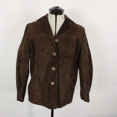Vintage Swedish Goatskin Suede Jacket Smålands Jackan Allan Wallertz 44 UK M - Image 1 of 4