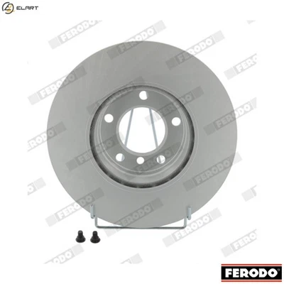 2x BRAKE DISC DDF834C FOR BMW M47D20 2.0L 4cyl 5 E39 M57D25 M51D25 2.5L M52B20 - Image 1 of 4