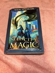 Steel City Magic - Hardcover By Wen Spencer - GOOD Condition free Shipping Z6 - Picture 1 of 4