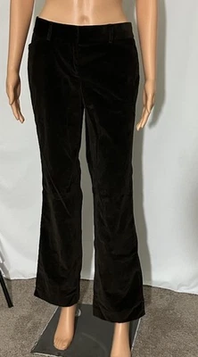 Saks Fifth Avenue 女式棕色灯芯绒裤子 Madison Fit 口袋尺寸 4p 30/30 — 第 1/4 张图片