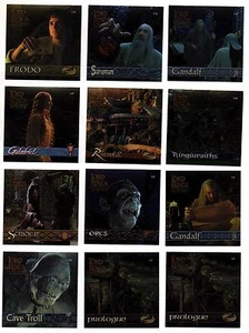 2002 Artbox Lord of the Rings Chrome Refractor Stickers You Pick Finish Your Set - Picture 1 of 42