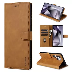 For Samsung Note 10 Plus S10/S9 Luxury Leather Wallet Card Flip Stand Case Cover - Picture 1 of 48