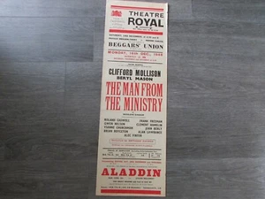 Original 1946 the Man From the Ministry Theatre Royal BRIGHTON Poster - Picture 1 of 8