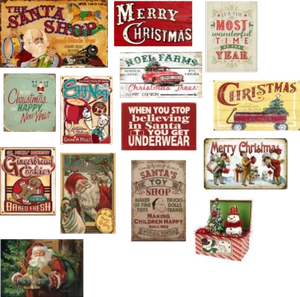 ho scale vintage weihnachtsaufkleber - Bild 1 von 1