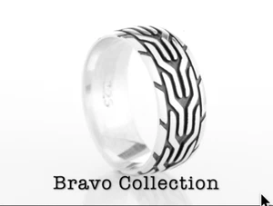 SIZE 11 Solid Sterling Silver Promise Engagement Wedding Thumb Men Ring 2R-373 - Picture 1 of 8