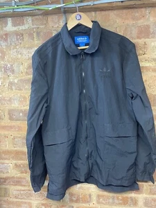 Adidas Originals Herren Größe M Jacke Playtime Is Over NYC Coach Jacke schwarz - Bild 1 von 7