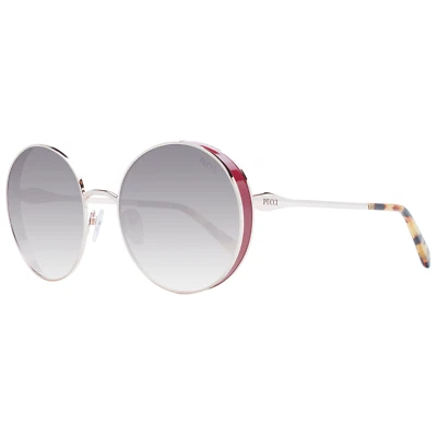Gafas de sol Emilio Pucci para mujer oro rosa/marrón degradado redondas EP0187 28F 56 Foto 1 de 4