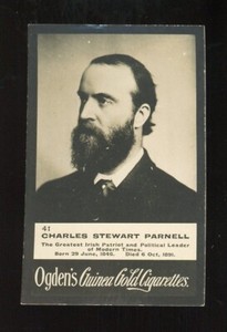 1901 Ogden's Guinea Gold Ltd #41 Charles Stewart Parnell EX/MT