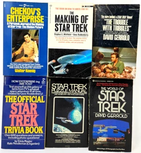 Chekov's Enterprise Making Star Trek Trivia Book World of Puzzle Manual Tribbles - Imagen 1 de 16
