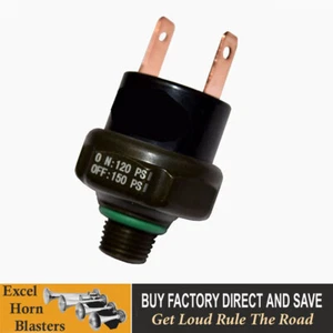 120/150-PSI AIR-PRESSURE-SWITCH. TRIAN-HORNS / AIR-SUSPENSION - Picture 1 of 4