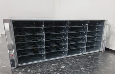 SuperMicro X8DT6-F CSE-847 4U Chassis Server 32GB RAM, 2x Xeon E5620 CPU 2.40GHz - Image 1 of 4