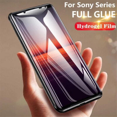 Película protectora de pantalla de hidrogel para Sony Xperia 10 IV 1 IV 1ii 5ii 10ii 1 iii XZ3 Foto 1 de 4