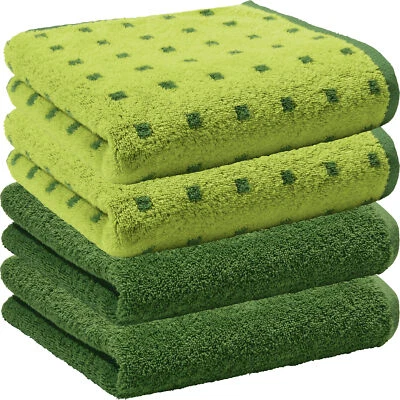 Erwin Müller Handtuch "Sigmaringen" 4er-Pack Walk-Frottier - Bild 1 von 2