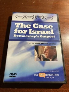 The Case For Israel Democracy's Outpost Alan Derhowitz 2008 DVD - Imagen 1 de 2