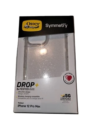 OtterBox Symmetry Clear Slim Case for iPhone 12 Pro Max 6.7" - Stardust NEW - Image 1 of 2