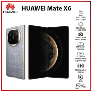 (New) Huawei Mate X6 GREY 12GB+512GB Dual SIM Unlocked EMUI Mobile Phone - Bild 1 von 7