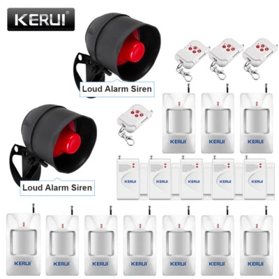 Loud Sound Alarm Home Alarm System Wireless Garage Security Burglar Anti-theft - Image 1 of 4