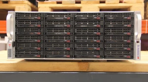 Supermicro CSE-846BE1C-R1K23B 24 bahías 3,5 SAS3 exp. Carcasa de servidor de almacenamiento 846EL1 - Imagen 1 de 9