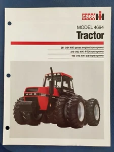 Case Model 4694 Tractor Sales Brochure - AD-60087A H - Picture 1 of 3