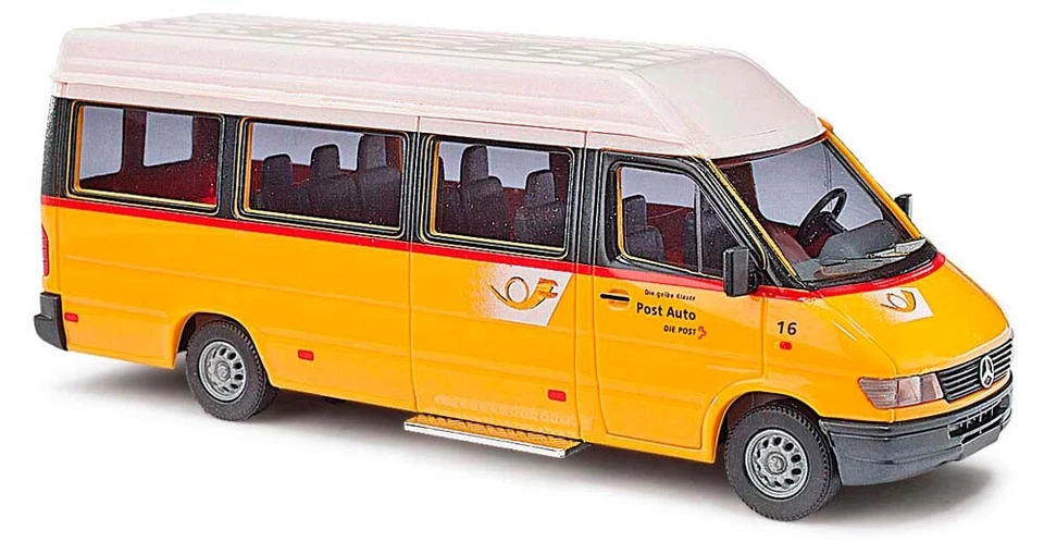 Busch 47845 - 1/87 / H0 Mercedes-Benz Sprinter "Post Schweiz" - Neu - Bild 1 von 1