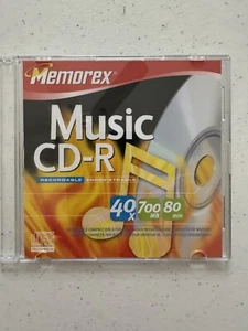 7 MEMOREX Music CD-R 40x 700mb x80 min - Afbeelding 1 van 4
