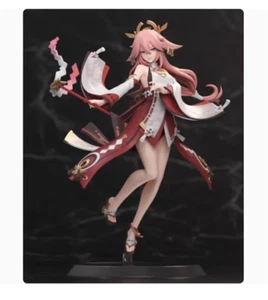 Anime Genshin Impact Yae Miko PVC Figure Model Cosplay Toy 25 cm Collection Gift - Picture 1 of 5