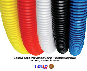 Quality Coloured Polypropylene Flexible Conduit - LSOH - IP40  - Many Colours