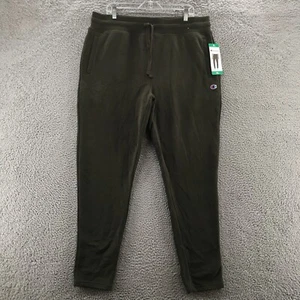 Champion Jogger Pants Mens XL (actual 39x31) Green Cotton Blend High Rise NEW - Picture 1 of 22