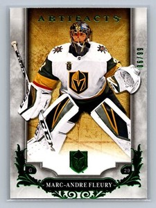MARC-ANDRE FLEURY 2018-19 Upper Deck Artifacts EMERALD /99 Golden Knights