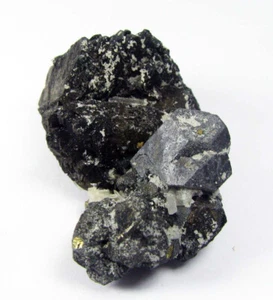 CRISTALLI DI SFALERITE con BELLISSIME GALENA del PERÙ.............PEZZO SPLENDIDO - Foto 1 di 12