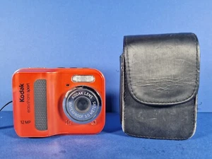 Orange KODAK C123 Underwater 12.0MP EasyShare Sport Digital Camera - Picture 1 of 6