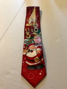 NOEL CHRISTMAS MEN'S TIE - Picture 1 of 3