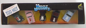Muscle Machines Too Hot 5 Pack 41 Willys 62 Vette 48 Anglia 62 Impala 66 Mustang