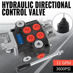 Tractor Loader Hydraulic Directional Control Valve 2 Spool 11 GPM With Joystick - Picture 1 of 12