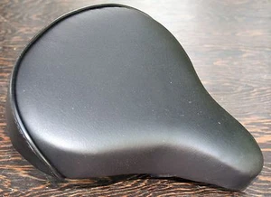 Black Cool Comfort Bicycle Saddle Vintage Schwinn Tank Bike Beach Cruiser Seat - Picture 1 of 9