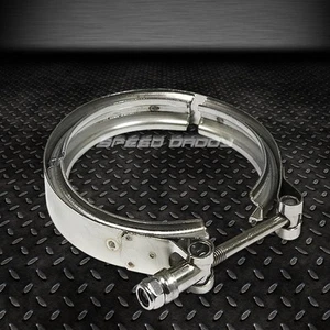 2.5"STAINLESS STEEL ZINC COATED TURBO/HEADER/DOWNPIPE EXHAUST PIPE V-BAND CLAMP - Picture 1 of 1