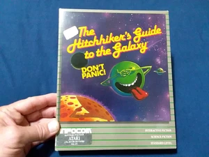 Hitchhiker's Guide to the Galaxy Infocom 1984 Atari 400/800/Xl In Original Box - Picture 1 of 11