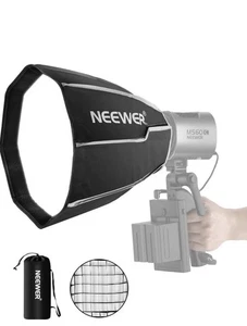 NEEWER 30cm Octagonal Softbox with Mount, Quick Set Up Mini Softbox - Picture 1 of 6