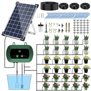 Drip Irrigation Kit Solar Drip System Automatic Watering System for Potted Pl... - Picture 1 of 8